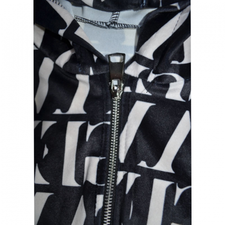 Trening 2 piese din catifea pentru fete Lucky Girl 5070N, Negru [2]