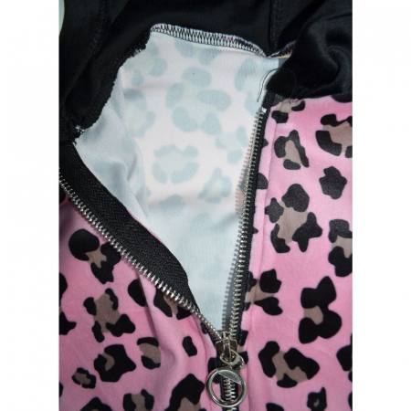 Trening 2 piese din catifea pentru fete Lucky Girl 5070F, Fucsia [2]