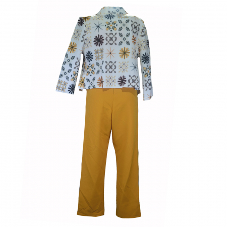 Compleu 2 piese pentru fete Mini Junior 200-158G_128 cm, Galben [1]
