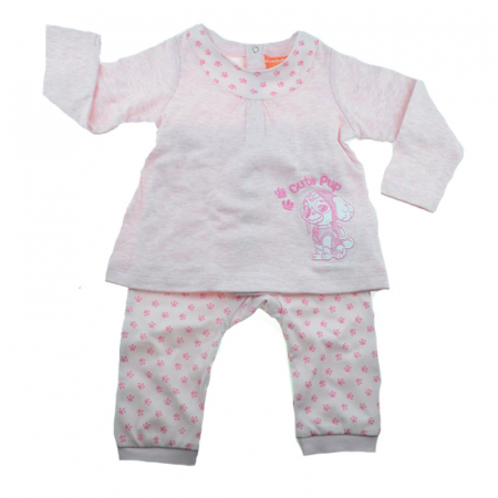 Compleuri  fete maneca lunga - Compleu 2 piese pentru fete Sun City Paw Patrol HQ0066-86-cm, Roz