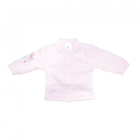 Compleu 2 piese salopeta si bluza pentru fete GAMA 714079-R, Roz [3]