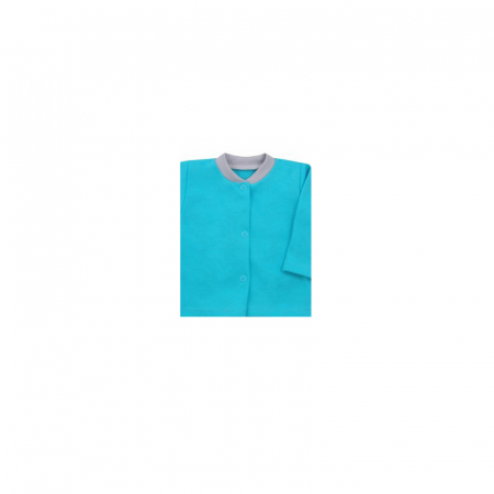 Compleu 2 piese salopeta si bluza pentru baieti Koala Hipster 04-928T-68-cm, Turcoaz [1]