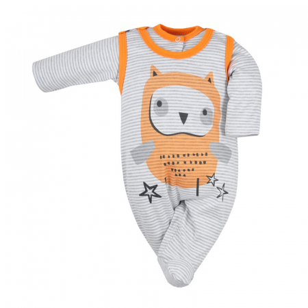 Compleu 2 piese salopeta si bluza pentru baieti Koala Paseczki 06-400-62-cm, Multicolor [1]