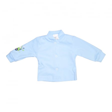 Compleu 2 piese salopeta si bluza pentru baieti GAMA 714079-A, Albastru [3]