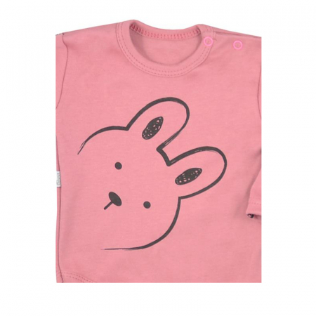 Compleu 3 piese pentru fete Koala Cartoon 07-587R-74, Roz [2]