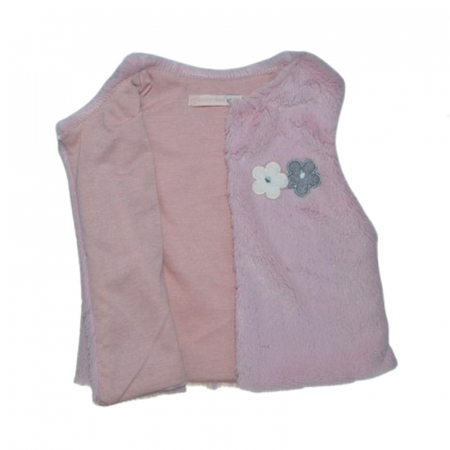 Compleu 3 piese pantaloni, bluza si vesta pentru fete Mini Junior CMP-MJ4629, Roz [4]