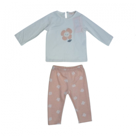 Compleu 3 piese pantaloni, bluza si vesta pentru fete Mini Junior CMP-MJ4629C, Coral [2]