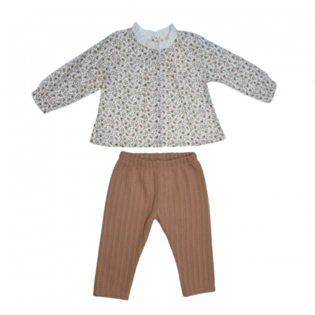 Compleu 3 piese pantaloni, bluza si vesta pentru fete Mini Junior CMP-MJ4697, Multicolor [3]