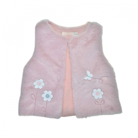 Compleu 3 piese pantaloni, bluza si vesta, pentru fete, Mini Junior CMP1021R3, Roz [4]