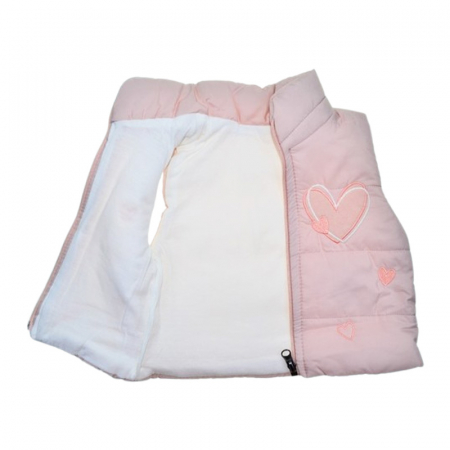 Compleu 3 piese pantaloni, bluza si vesta, pentru fete, Mini Junior CMP2021C, Coral [5]