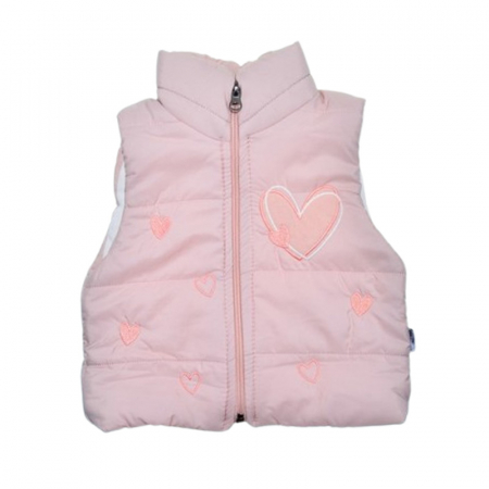 Compleu 3 piese pantaloni, bluza si vesta, pentru fete, Mini Junior CMP2021C, Coral [4]