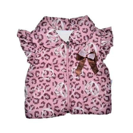 Compleu 3 piese pantaloni, bluza si vesta, pentru fete, Mini Junior CMP2084R, Roz [4]