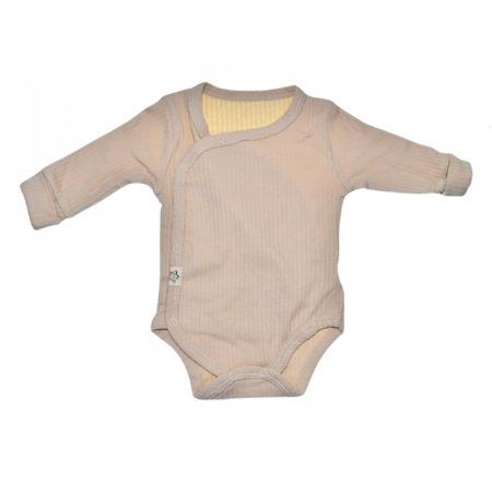 Compleu 3 piese pantaloni, body si caciula pentru copii Mini Junior SETMJ-39, Bej [4]