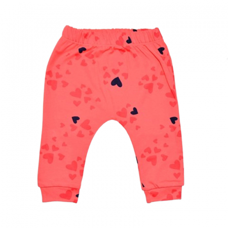 Compleu 3 piese pantaloni, body si caciula pentru fete Mini Junior SETMJ-17, Rosu [2]