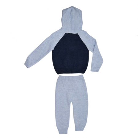 Compleu 2 piese pantaloni si bluza pentru baieti Mini Junior CMP-MJ1, Albastru [1]