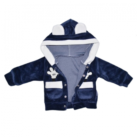 Compleu 3 piese pantaloni, body si jacheta pentru baieti Mini Junior CMP-1197B, Bleumarin [5]