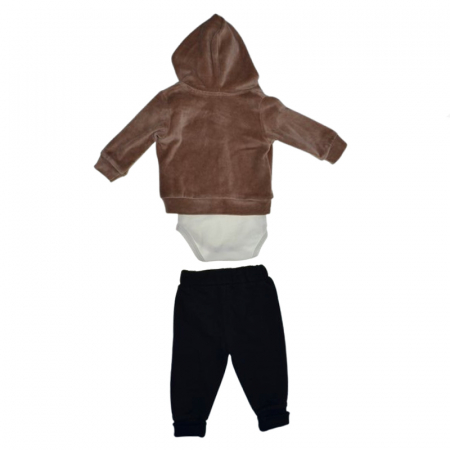 Compleu 3 piese pantaloni, body si jacheta pentru baieti Mini Junior CMP-7051M, Multicolor [1]