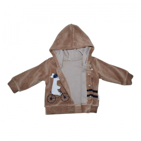 Compleu 3 piese pantaloni, body si jacheta pentru baieti Mini Junior CMP-7051M, Multicolor [4]