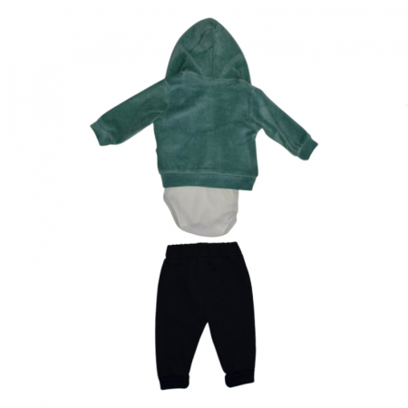 Compleu 3 piese pantaloni, body si jacheta pentru baieti Mini Junior CMP-7051V, Multicolor [1]