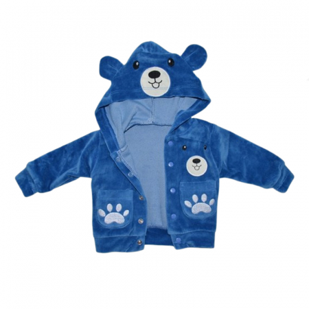 Compleu 3 piese pantaloni, body si jacheta pentru baieti Mini Junior CMP-MJ6, Albastru [3]