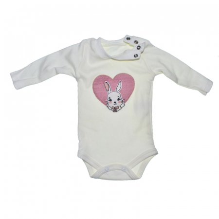Compleu 3 piese pantaloni, body si jacheta pentru fete Mini Junior COMP-MJ30, Roz [2]