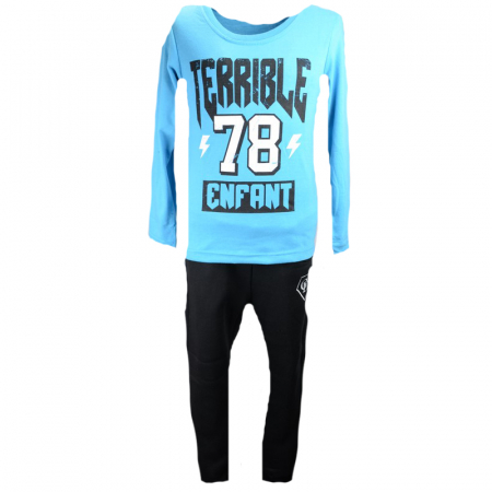 Compleu 3 piese pentru baieti Happy House JF-1773-A-128, Multicolor [4]