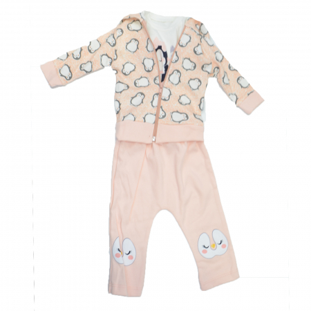 Trening - Trening pentru fete Mini Junior KTA-7-74, Roz