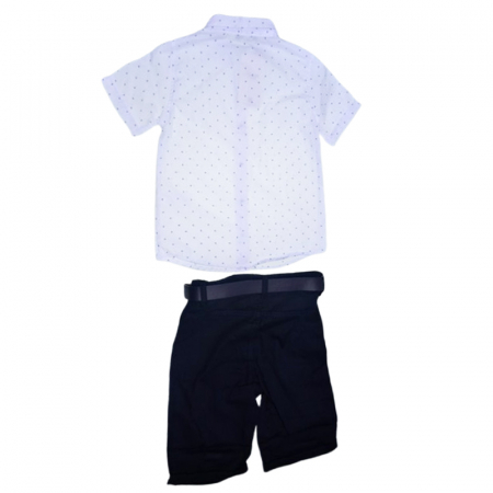 Compleu casual, de vara, 3 piese, pentru baieti, Mini Junior 3714M, Multicolor [1]