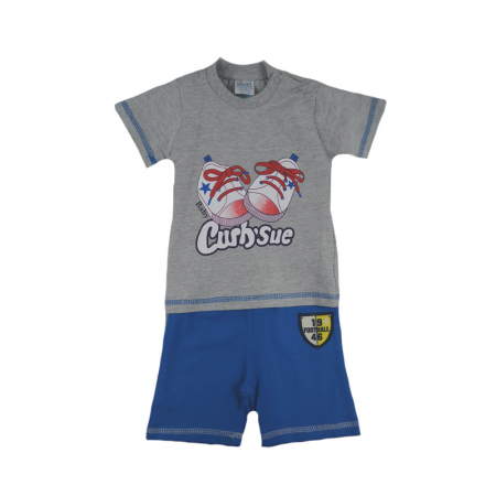 Compleuri baieti de vara - Compleu de vara pentru baieti Carter's Baby CS-48_80-86 cm, Multicolor
