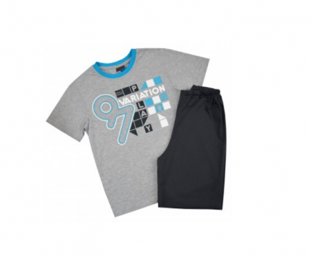 Compleu de vara pentru baieti Play Variation GT-3609-152, Gri [0]