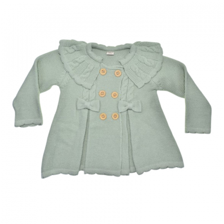 Compleu din 2 piese, bluza si pantaloni, pentru fete, Mini Junior 4142V, Verde [3]