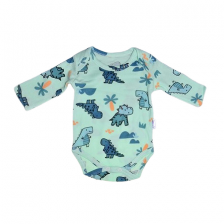 Compleu din 2 piese, body si pantaloni, pentru baieti, Mini Junior 50026V, Verde [1]