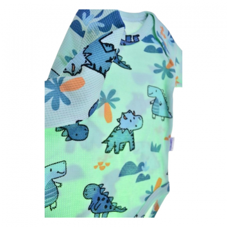 Compleu din 2 piese, body si pantaloni, pentru baieti, Mini Junior 50026V, Verde [2]