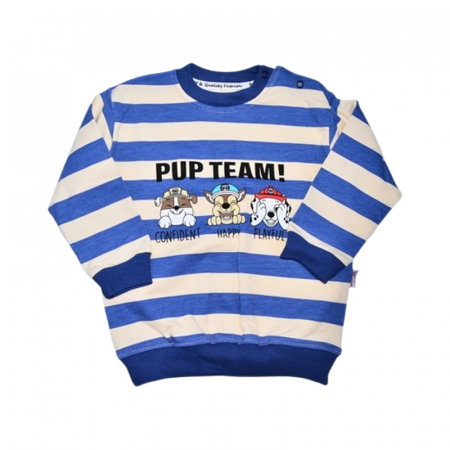 Compleu din 2 piese, pantaloni si bluza, pentru baieti, Mini Junior 2608A, Albastru [2]