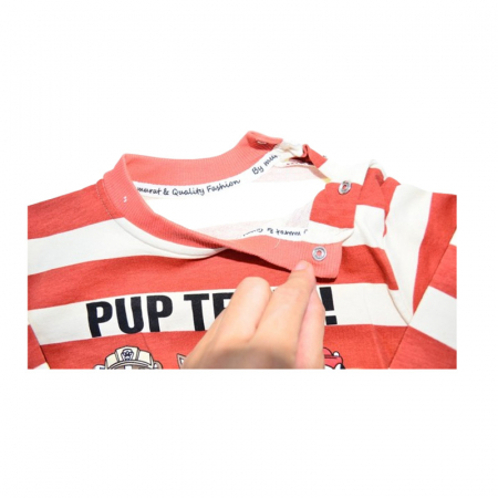 Compleu din 2 piese, pantaloni si bluza, pentru baieti, Mini Junior 2608R, Rosu [4]