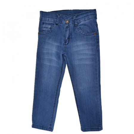 Pantaloni - Blugi pentru baieti Wiggle Kids MJ1409, Albastru