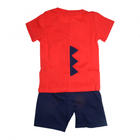 Compleu din doua piese pentru baieti Happy House QQ-618A, Rosu [1]