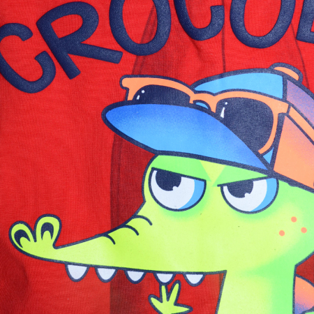 Compleu din doua piese pentru baieti Happy House QQ-618A, Rosu [2]