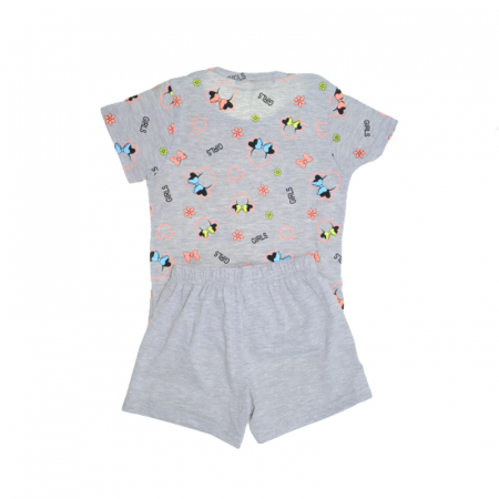 Compleu din doua piese pentru fete Happy House HH517B, Gri [1]