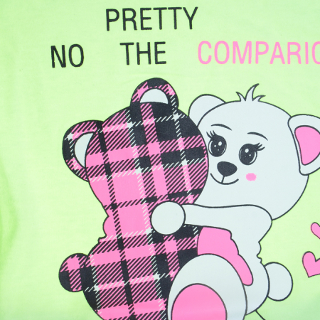 Compleu din doua piese pentru fete Happy House HH526A, Verde [2]