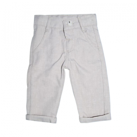 Compleu elegant 4 piese, pentru baieti, Mini Junior 3684, Crem [2]
