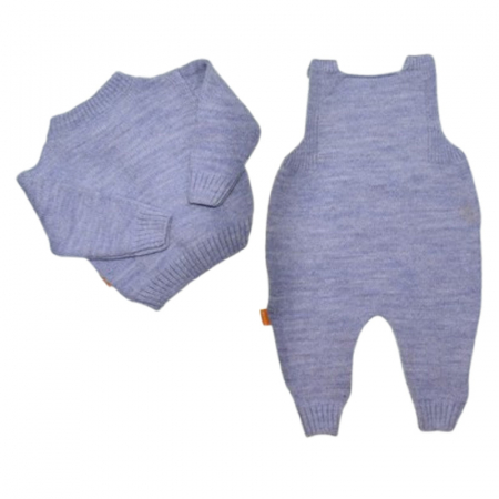 Compleu format din 2 piese, pentru baieti, Mini Junior 2085A, Albastru deschis [1]