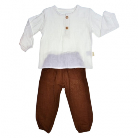 Compleuri baieti maneca lunga - Compleu format din 2 piese, pentru baieti, Mini Junior 23266M, Multicolor