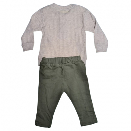 Compleu format din 2 piese, pentru baieti, Mini Junior 2461V, Verde [1]
