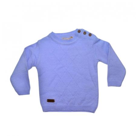 Compleu format din 2 piese, pentru baieti, Mini Junior 4028A, Albastru deschis [3]