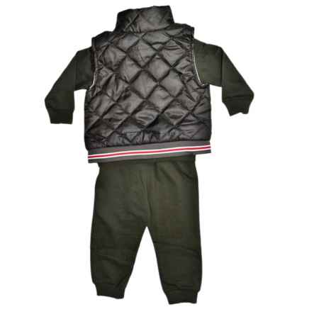 Compleu format din 3 piese, pentru baieti, Mini Junior 2080V, Verde [1]