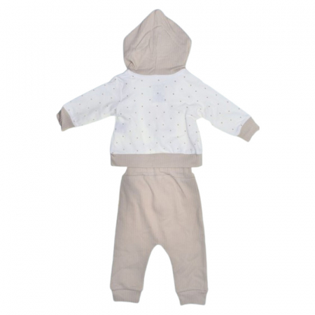 Compleu format din 3 piese, pentru baieti, Mini Junior 4049C2, Crem [1]