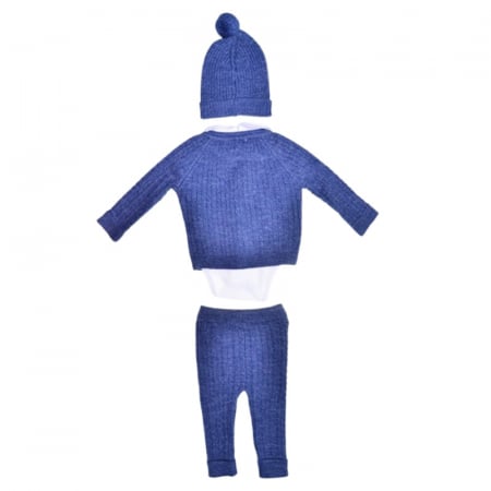 Compleu format din 4 piese, pentru baieti, Mini Junior 4126B, Bleumarin [1]