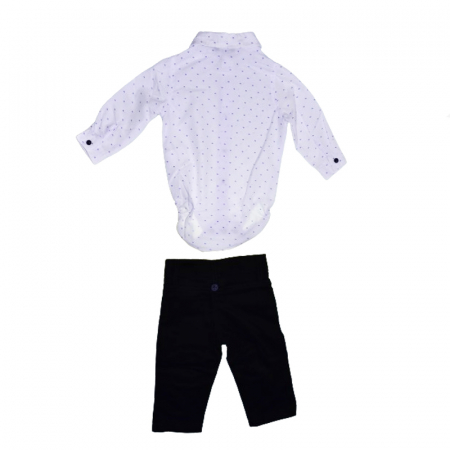 Compleu format din 4 piese pentru baieti Mini Junior COMP-1602, Albastru [6]