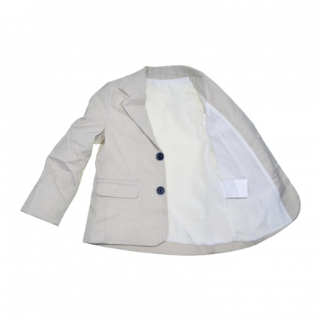 Compleu format din 4 piese pentru baieti Mini Junior COMP-3693-B, Crem [7]